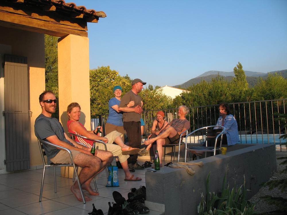 29th September to 6th October 2012 – Maulacene, Provence (Sport climbing)